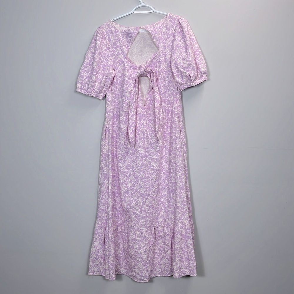 Who what wear linen blend dress - Picture 3 of 5